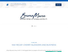 Tablet Screenshot of emmamaree.com